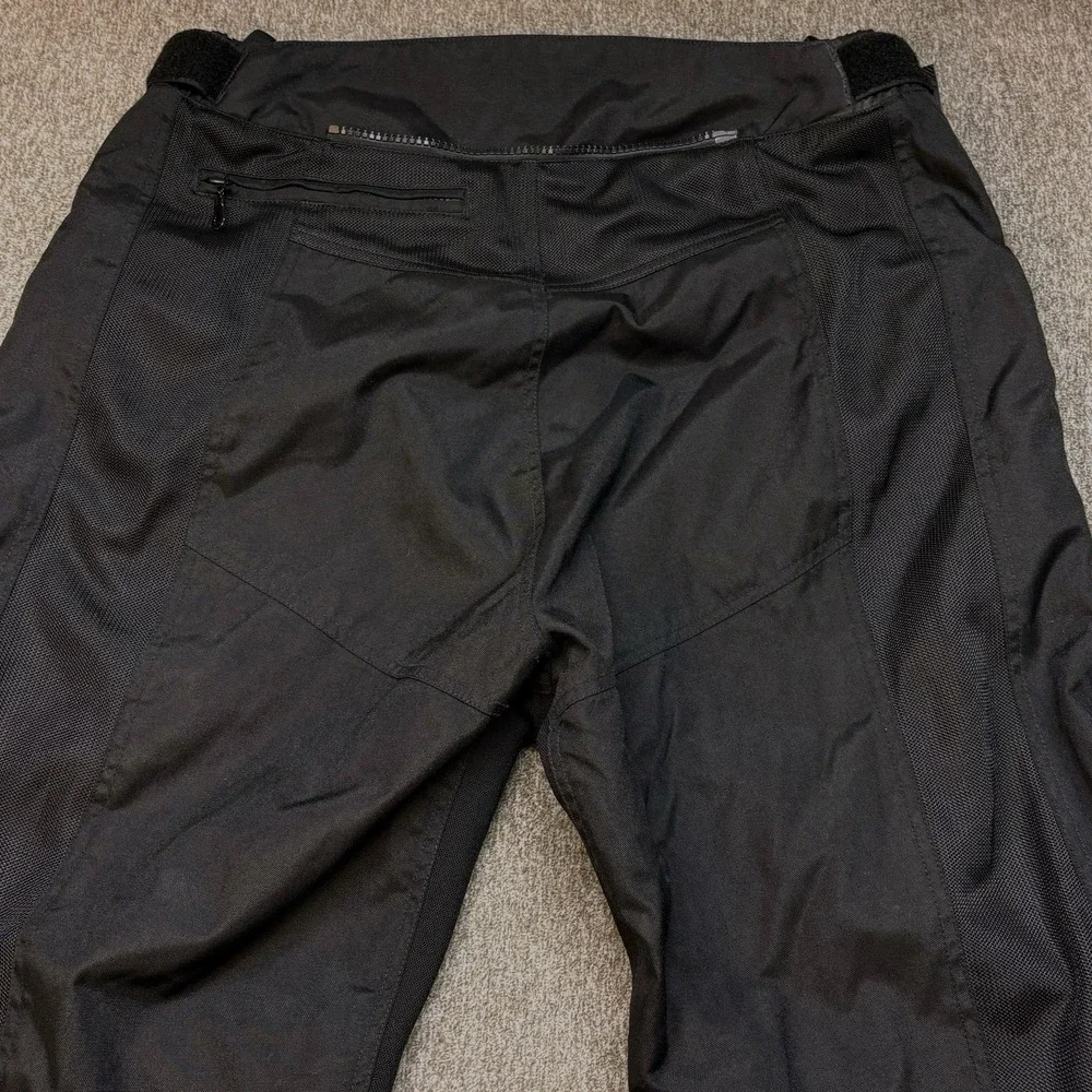 FirstGear Hypertex Black Waterproof Breathable Motorcycle Riding Pants Men's 38T